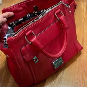 Red Jenna Kator Handbag